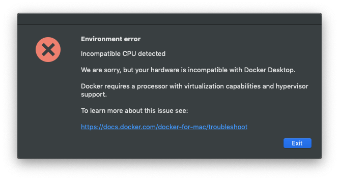 Docker cannot recognize AMD-VT
